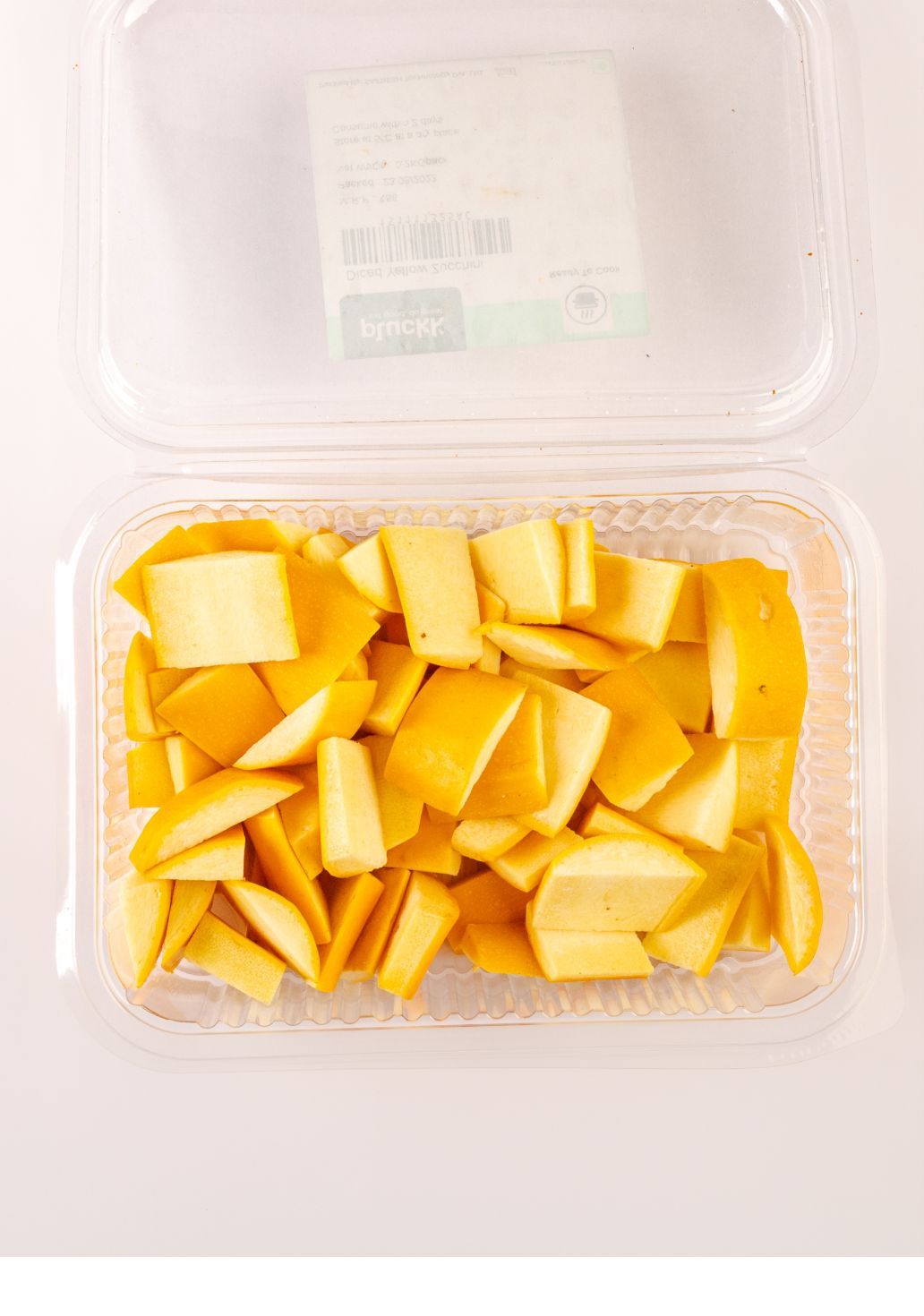Diced Yellow Zucchini [Ozone-Washed]img 1