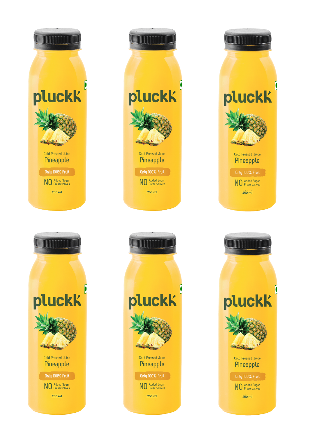 Cold Pressed Pineapple Juice (Pack of 5)img 1