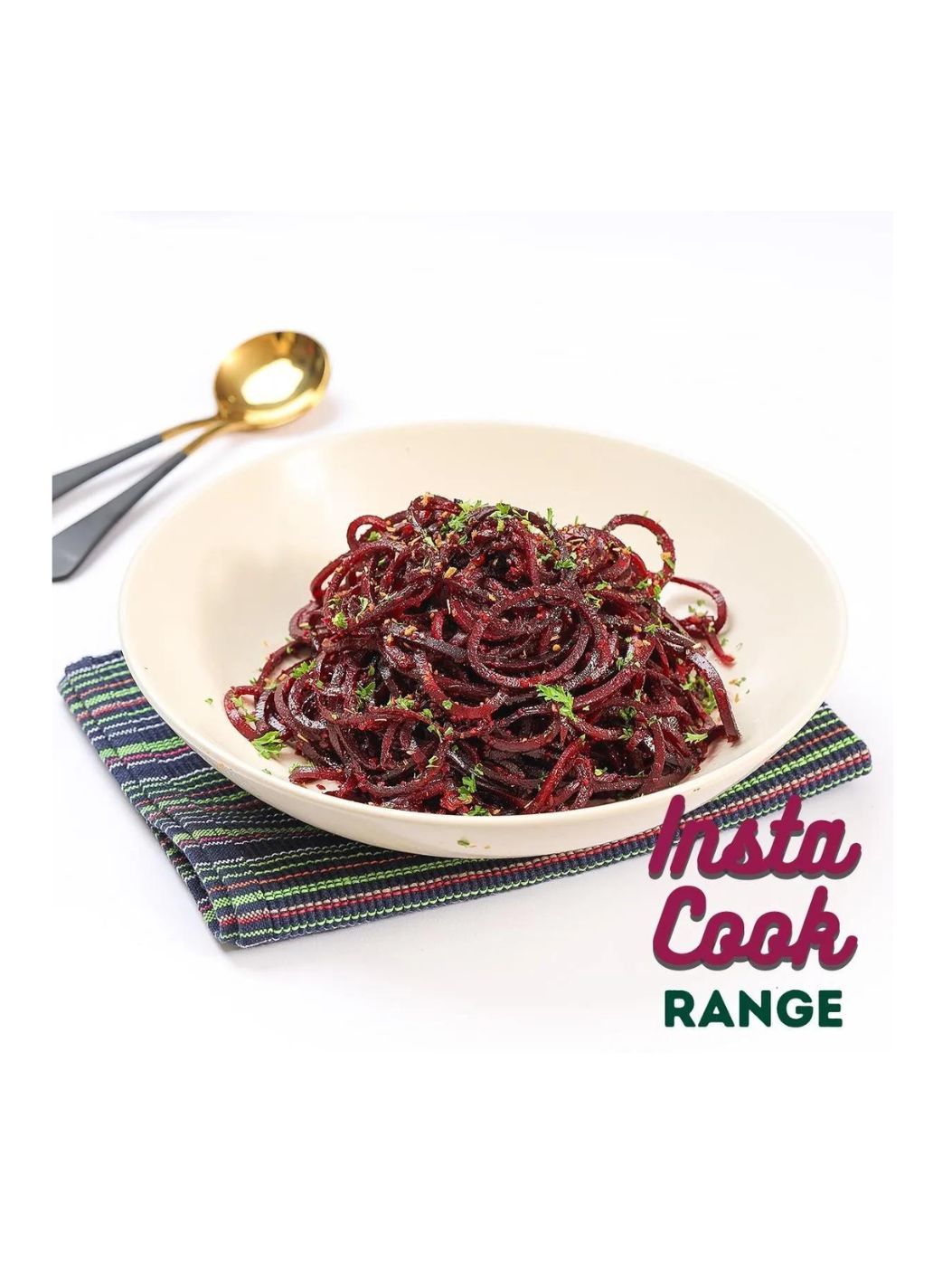 Instant Spicy Burnt Garlic Beetroot Noodlesimg 1