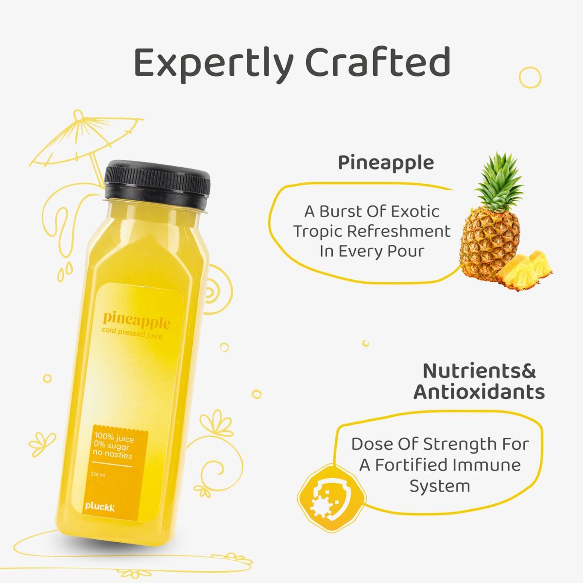 Cold Pressed Pineapple Juice