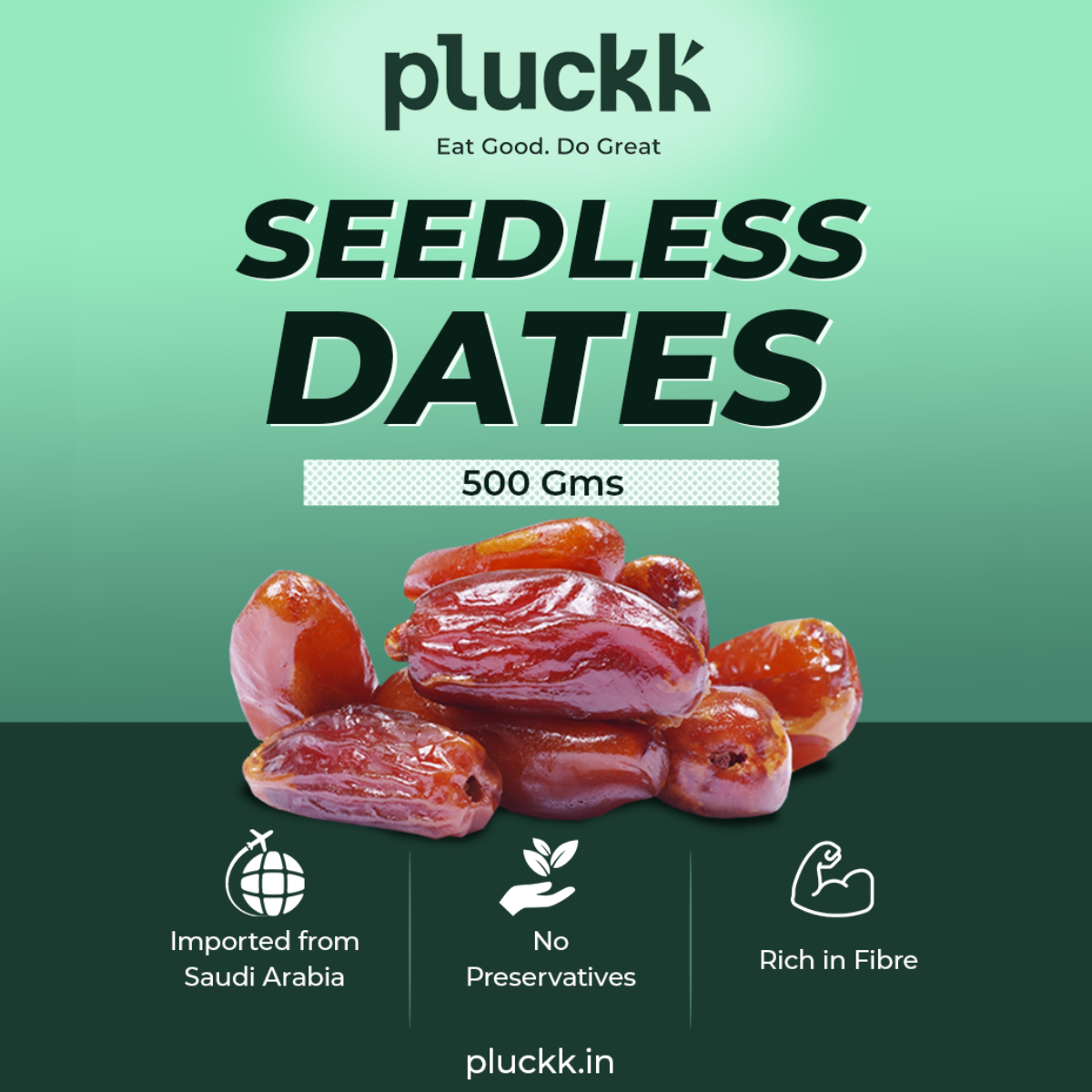 Pluckk Seedless Dates