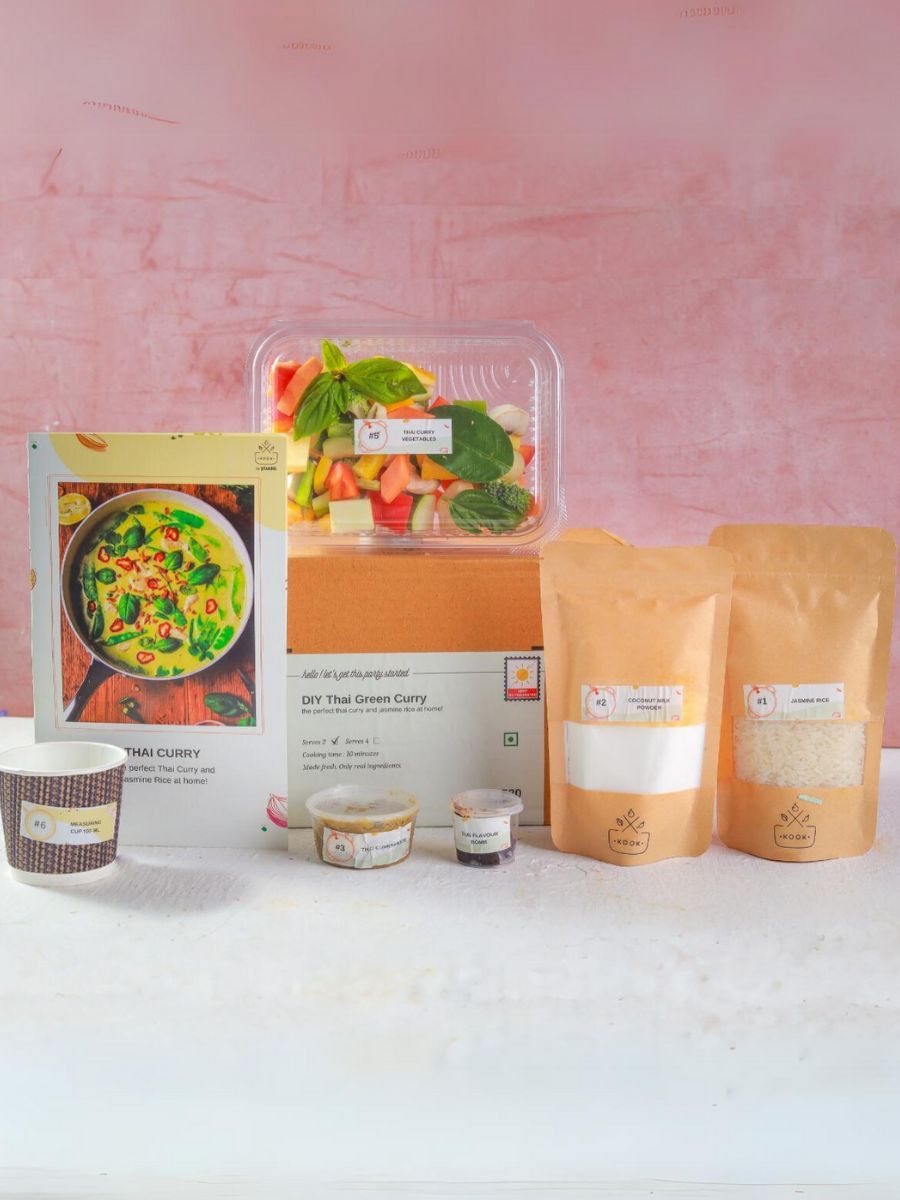 DIY Thai Red Curry with Jasmine Rice Kitimg 2