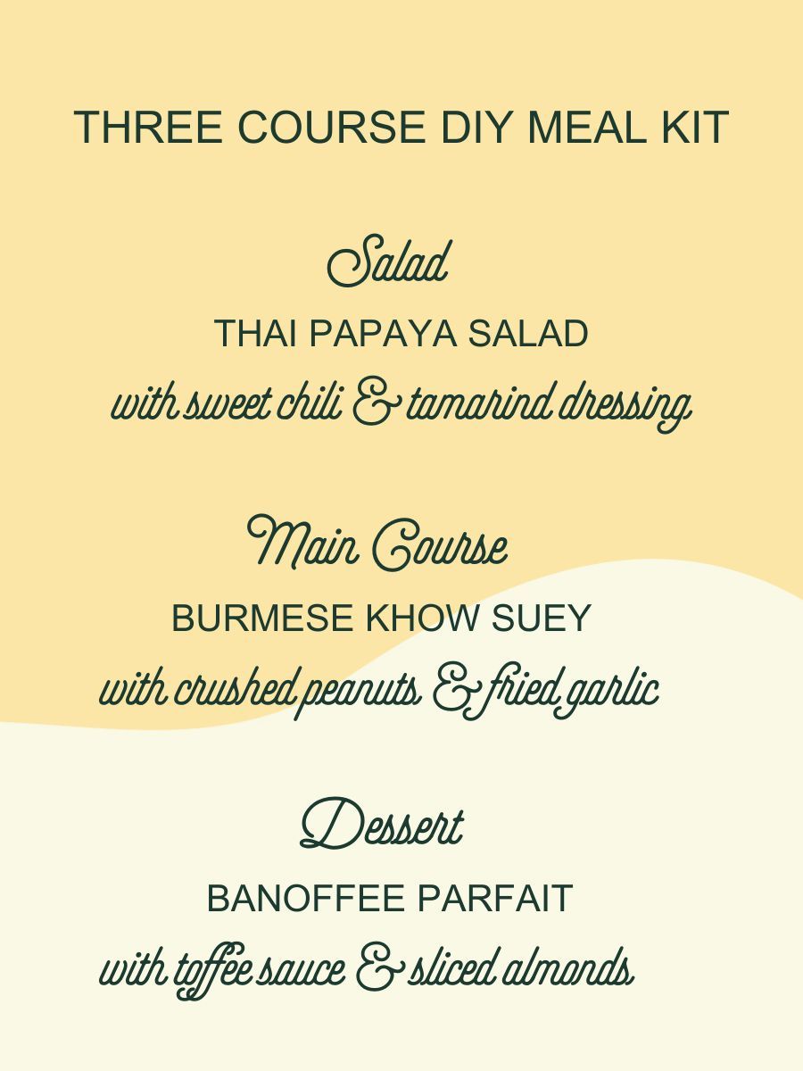 DIY Three Course Meal Kitimg 2